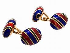 Enameled Cufflinks