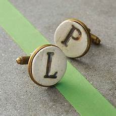 Lux Letter Cufflinks